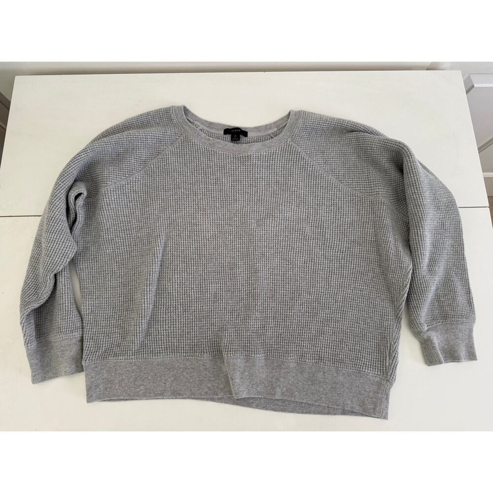 J Crew Waffle Sweater